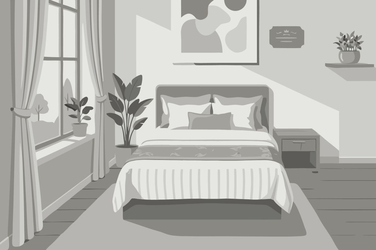 Habitación compartida de uso privado (1 adulto)